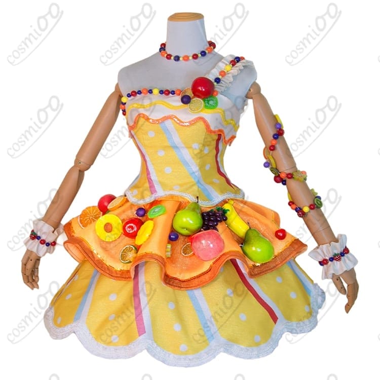 アイカツ！有栖川おとめ トロピカルバスケットコーデ｜華やかで動きやすいコスプレ衣装 - 2枚目の画像