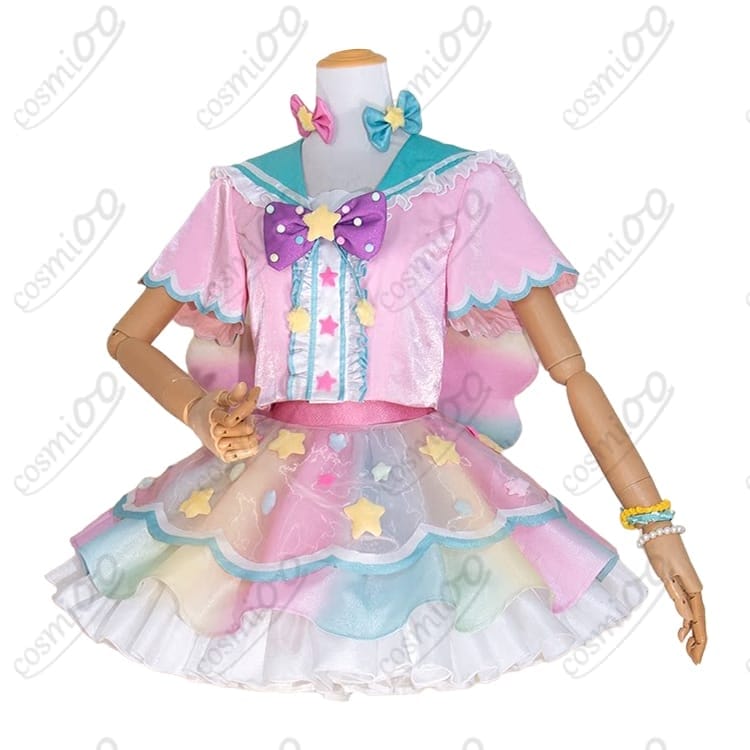 アイドルタイムプリパラ（アイパラ）夢川ゆい（ゆい）｜着脱しやすいコスプレ衣装 - 2枚目の画像