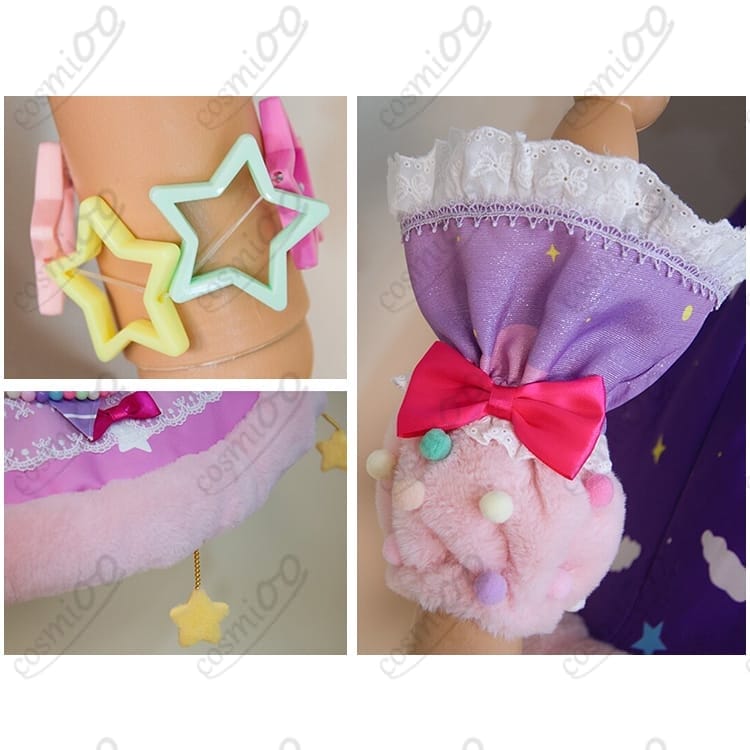 アイカツスターズ！（アイスタ）花園きらら（きらら）スイートドリームスコーデ高再現コスプレ衣装 - 6枚目の画像