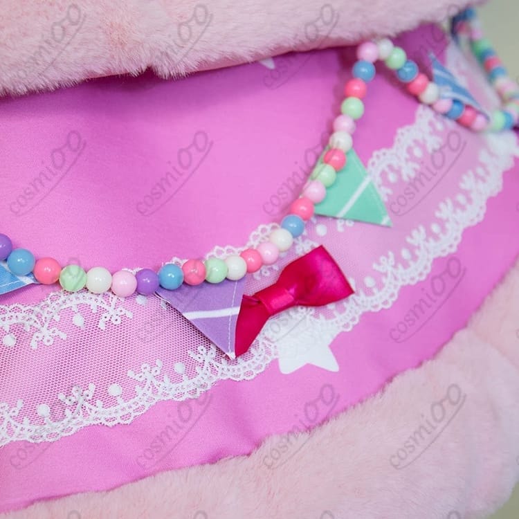 アイカツスターズ！（アイスタ）花園きらら（きらら）スイートドリームスコーデ高再現コスプレ衣装 - 4枚目の画像
