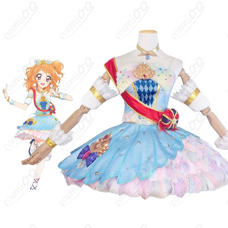 『アイカツ!』大空あかりのキャラクターイメージとオデットスワンコーデ衣装