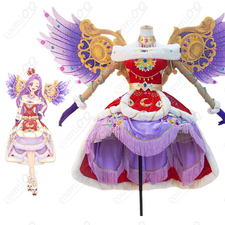 『アイカツ!』神崎美月のキャラクター参考画像とロイヤルムーンコーデ衣装