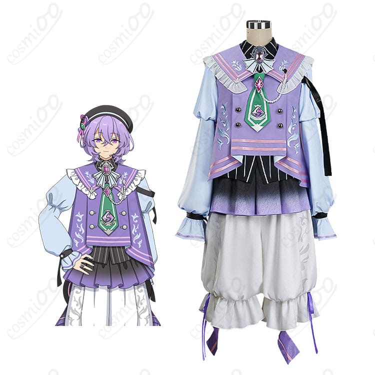ユメ(花群冬芽)のキャラクターイメージとMM Special for Princess!衣装全体