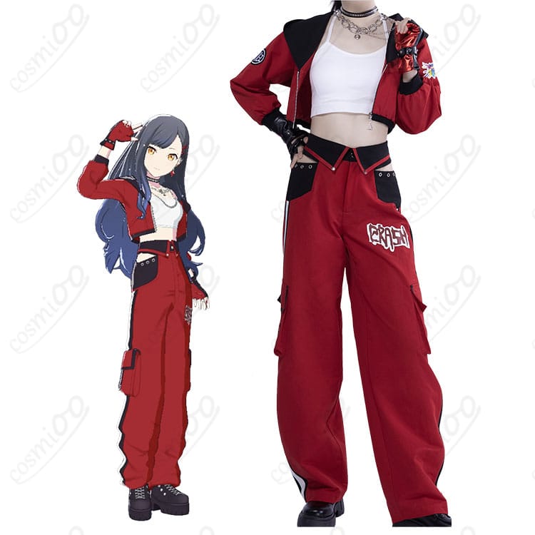 プロセカ白石杏［垣間見えた牙］Leave a markのキャラクターイメージと衣装構成