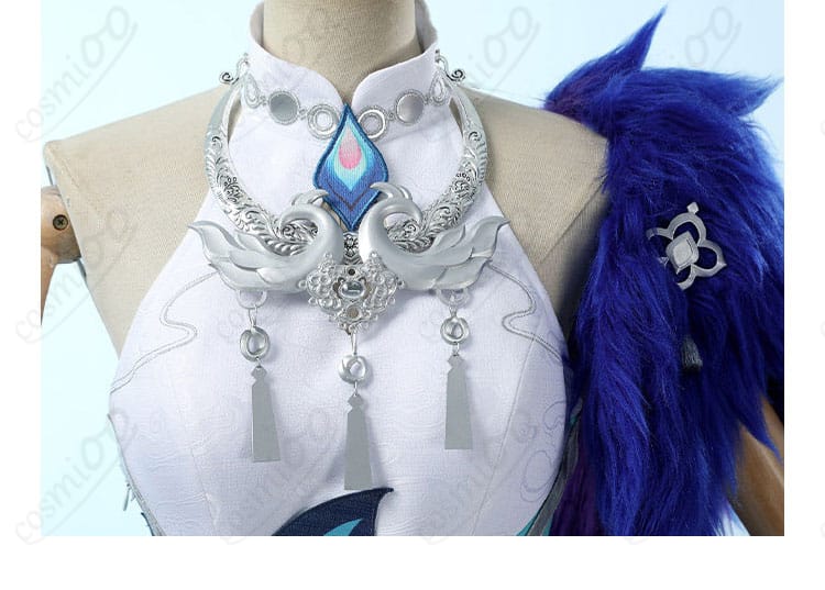 爻光コスプレ衣装に付属するネックレスの装飾部分