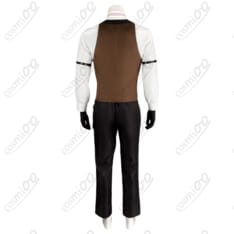 黒執事 グレル・サトクリフ（グレル）赤いロングコート コスプレ衣装｜再現しやすい7点セット - 5枚目の画像（サムネイル）