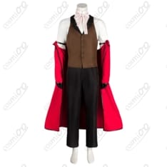 黒執事 グレル・サトクリフ（グレル）赤いロングコート コスプレ衣装｜再現しやすい7点セット - 1枚目の画像（サムネイル）