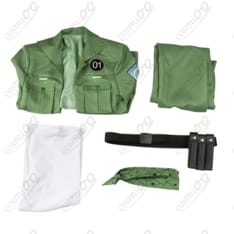 家庭教師ヒットマンREBORN!（リボーン）コロネロ軍服コスプレ衣装｜着脱しやすい5点セット - 6枚目の画像（サムネイル）