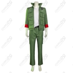 家庭教師ヒットマンREBORN!（リボーン）コロネロ軍服コスプレ衣装｜着脱しやすい5点セット - 1枚目の画像（サムネイル）
