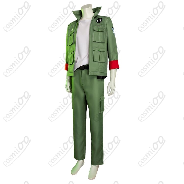 家庭教師ヒットマンREBORN!（リボーン）コロネロ軍服コスプレ衣装｜着脱しやすい5点セット - 2枚目の画像