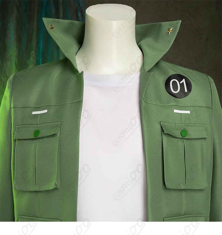 コロネロ軍服ジャケットの袖口装飾ディテール
