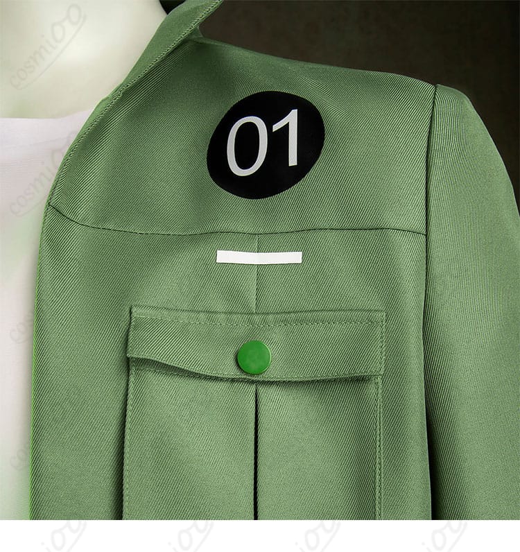 コロネロ軍服ジャケットの肩装飾ディテール