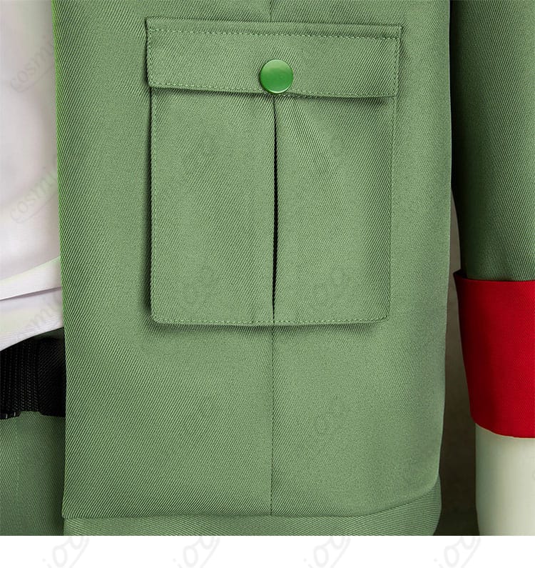 コロネロ軍服ジャケット外側のポケット部分