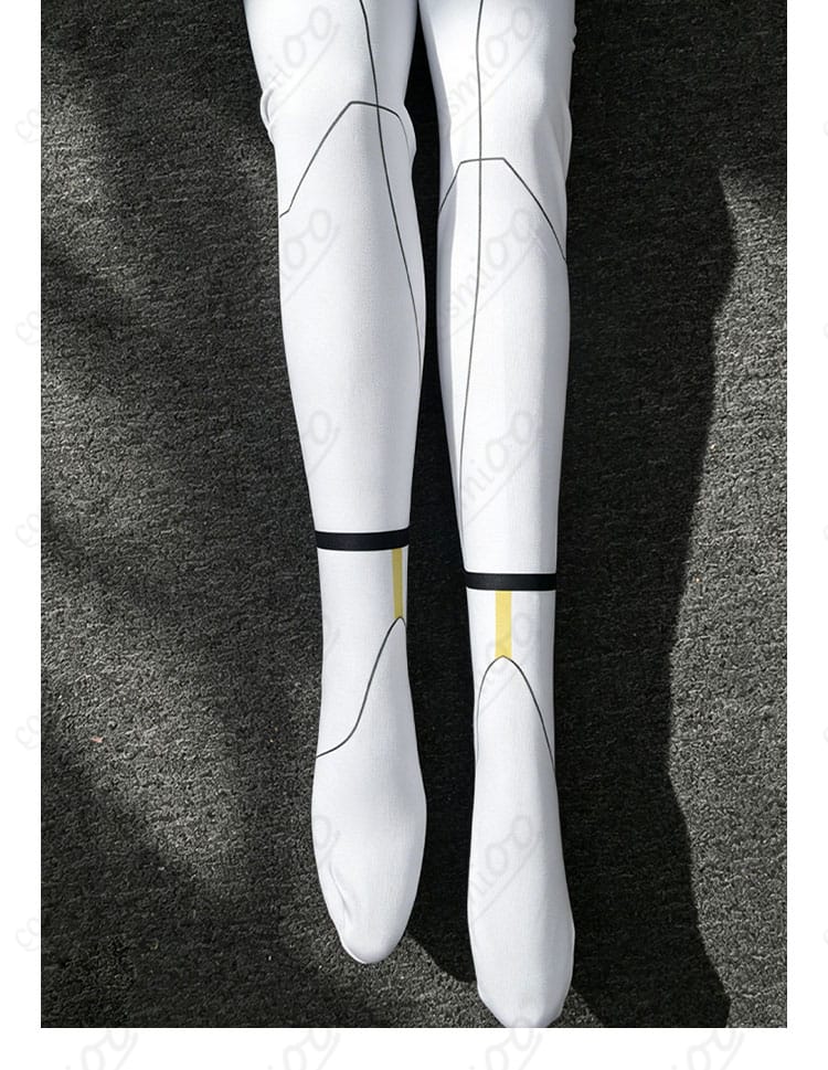 パール 十の石心コスプレ衣装に付属するタイツの細部