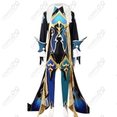 崩壊：スターレイル アベンチュリン「博戯の砂金石」高再現コスプレ衣装セット - 1枚目の画像（サムネイル）
