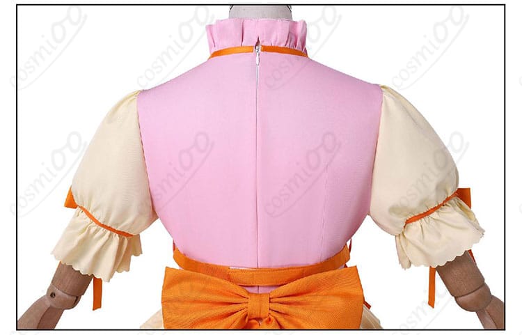 MISSIONⅡコスプレ衣装の背面装飾ディテール