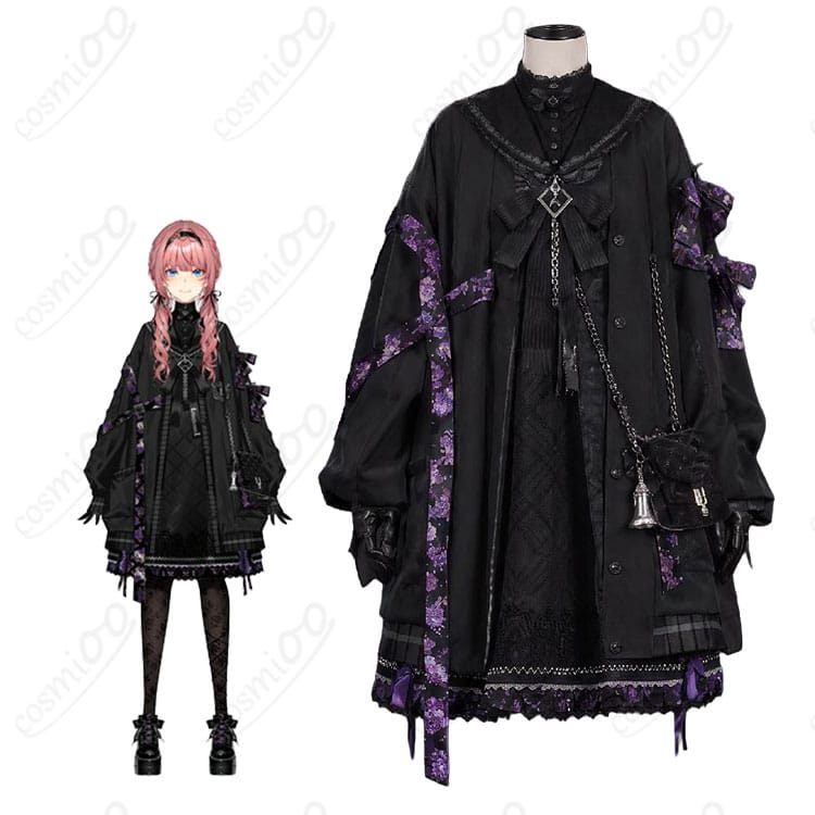 ホロライブプロダクション鷹嶺ルイのキャラクタービジュアルと2026新ゴシック衣装