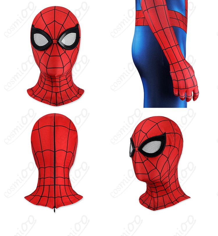 ピーター・パーカーのスパイダーマン用フルフェイスマスク