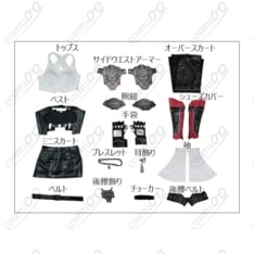 FF7リバース ティファ・ロックハート コスプレ衣装｜軽やかな着心地と高再現シルエット - 6枚目の画像（サムネイル）