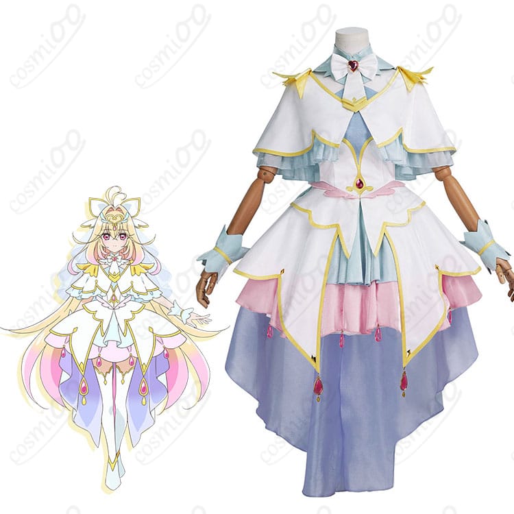 名探偵プリキュア!森亜るるか/キュアアルカナ変身後衣装|軽やかで写真映えする高再現コスプレ-1