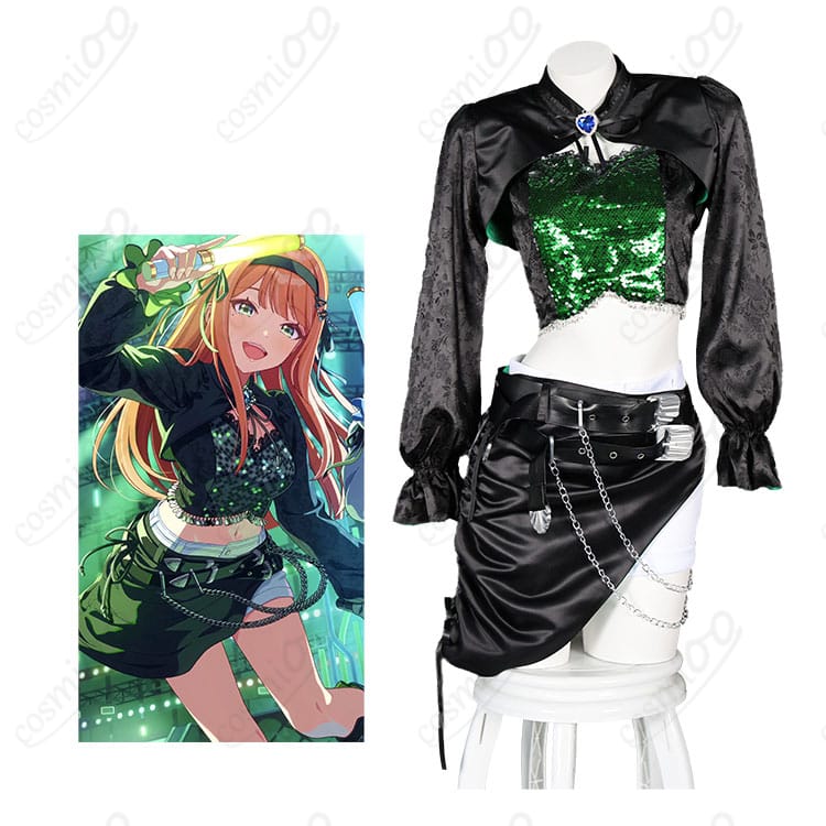 学園アイドルマスター紫雲清夏ときめきエモーション衣装のキャラクターイメージと商品全体