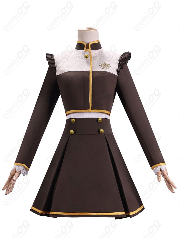 ビオラ、ベル、ポポのフェアリィブゥケ制服風ステージ衣装の正面