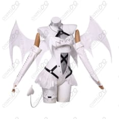勝利の女神：NIKKE ブラン ホワイトデビルVer. 翼付きコスプレ衣装フルセット - 2枚目の画像（サムネイル）