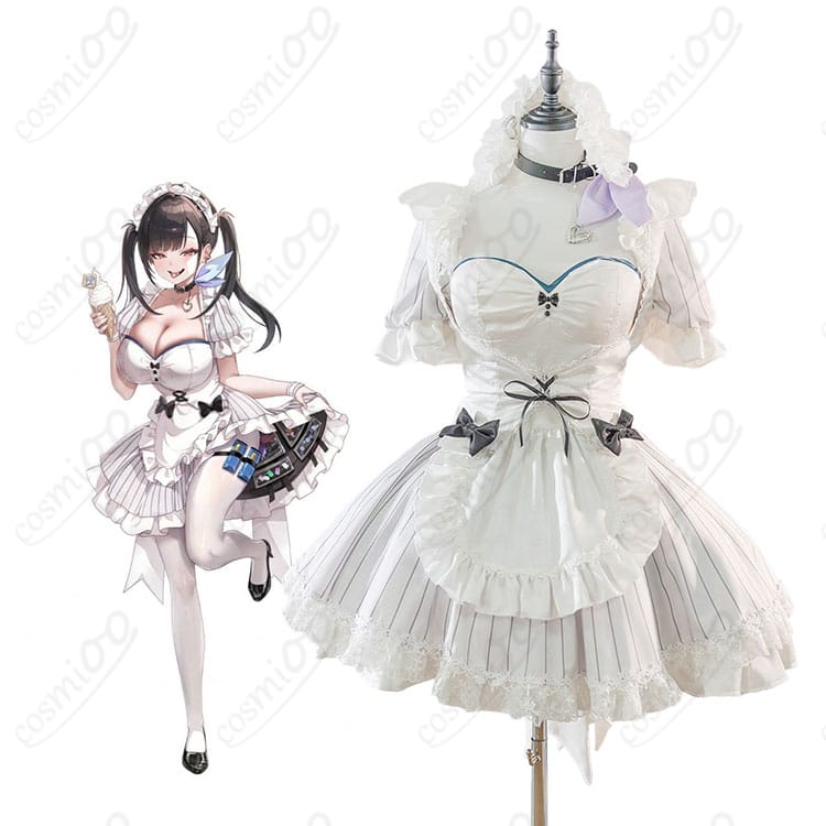 『勝利の女神:NIKKE』バイパーのキャラクターイメージとコスプレ衣装セット