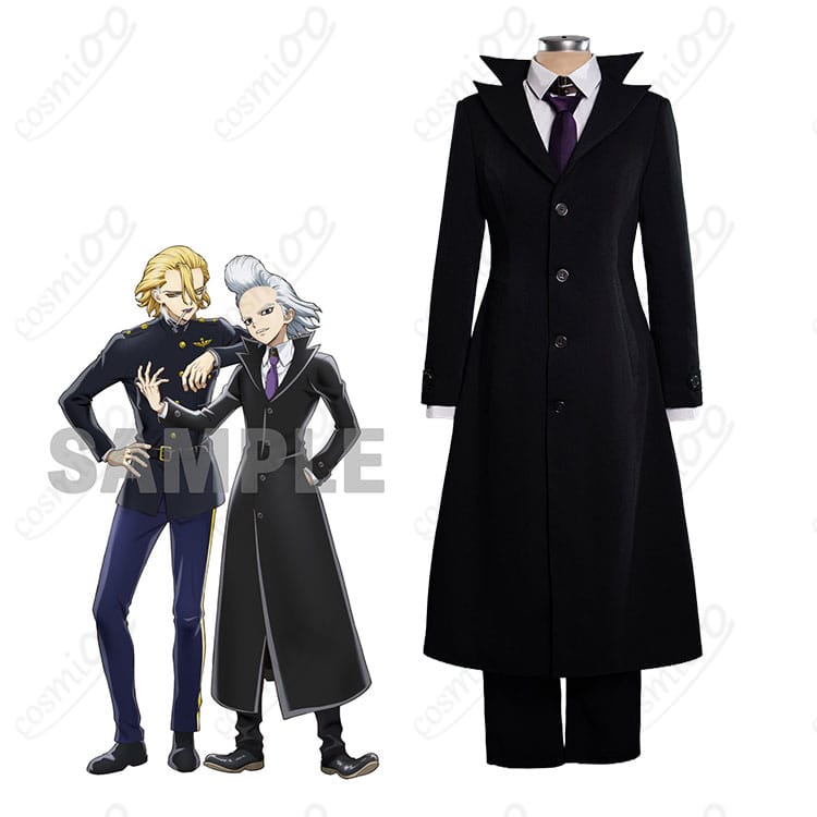 『Dr.STONE』Dr.ゼノのキャラクターイメージと石化前NASA科学者衣装の比較