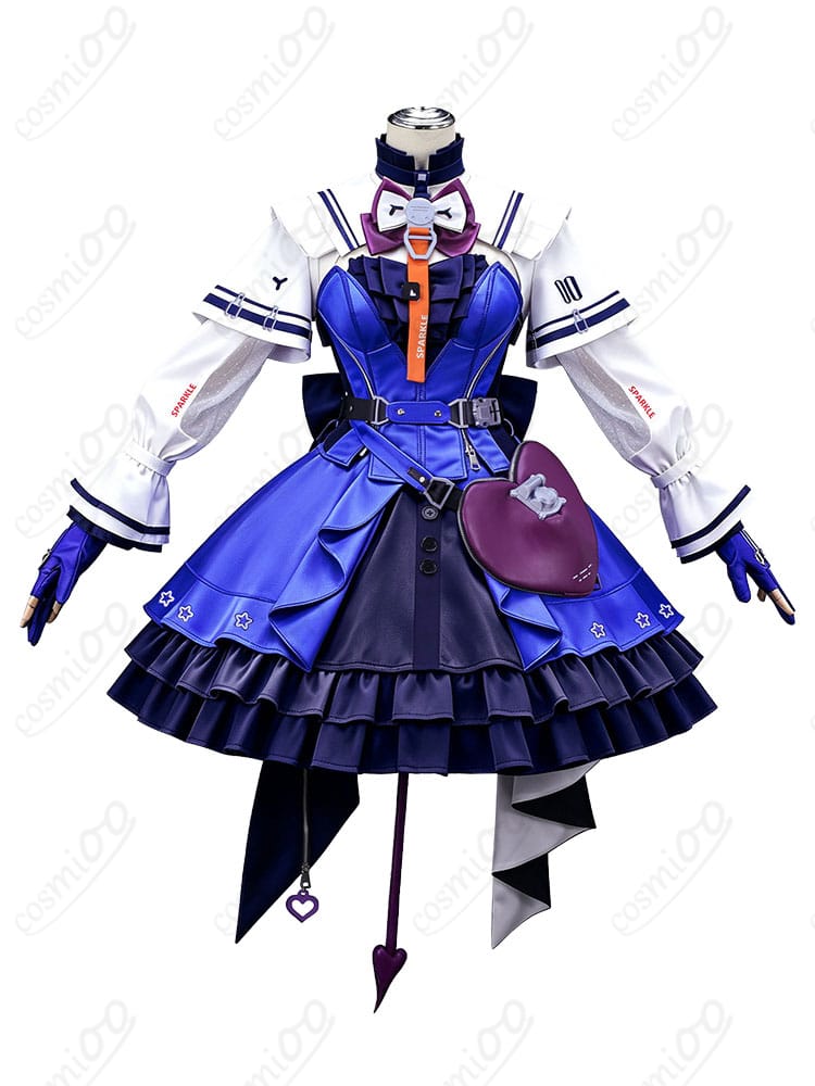 リーノのトップスとスカートを組み合わせたコスプレ衣装正面