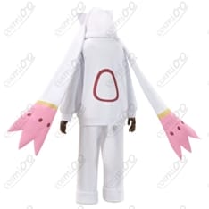 魔法少女まどか☆マギカ 鹿目まどか キュゥべえ着ぐるみパジャマ衣装・上下セット - 3枚目の画像（サムネイル）