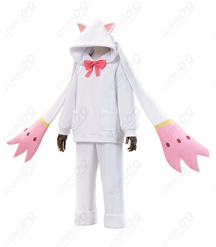 キュゥべえ着ぐるみパジャマVer.コスプレ衣装の側面シルエット