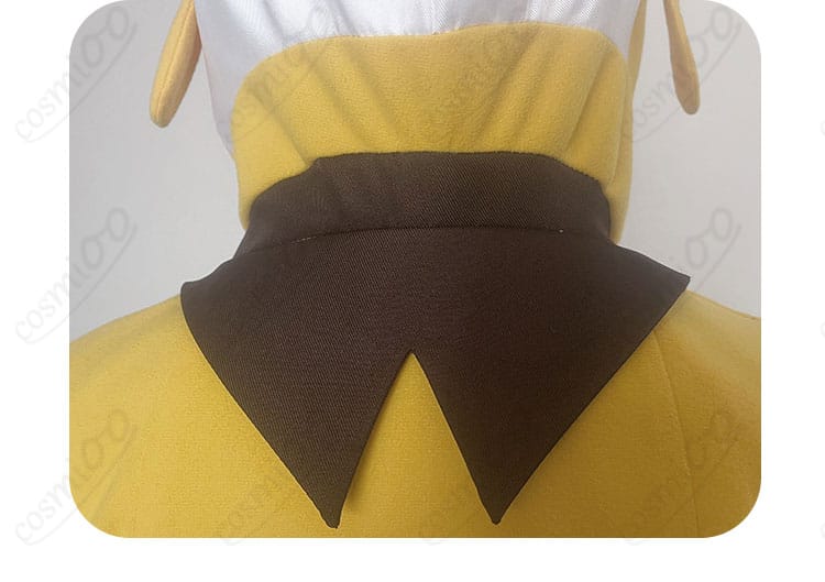 星々の幻境コスプレコートの背肩デザイン