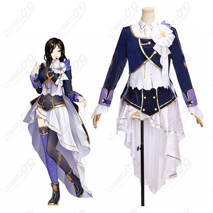 にじさんじ白雪巴のキャラクター参考画像とFANTASIA共通衣装7点セット