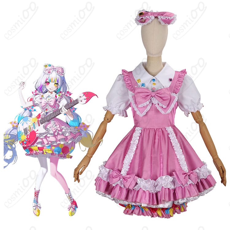 『魔法少女ノ魔女裁判』城ヶ崎ノアのキャラクター画像とスイートロリータ衣装の商品比較
