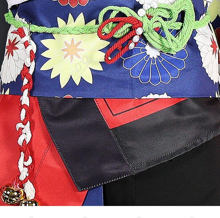 藤田ことね「冠菊」コスプレ衣装の腰飾りと飾り紐