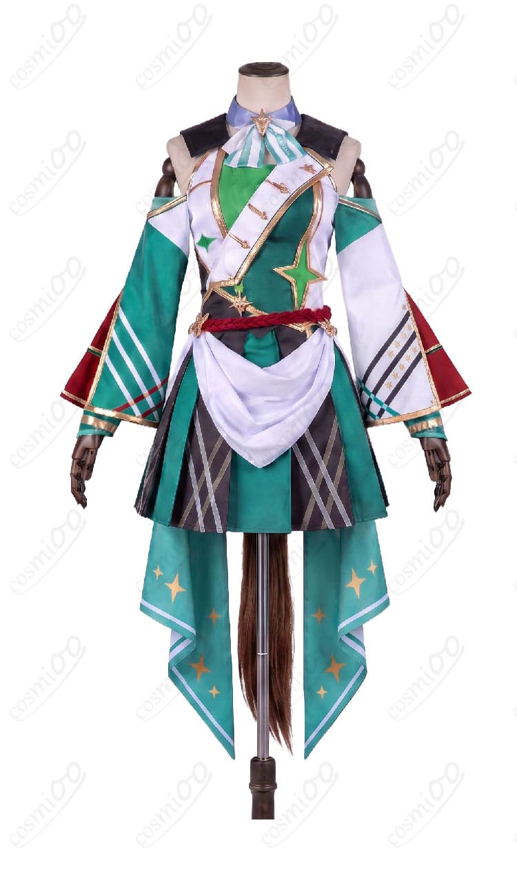 ウマ娘 エフフォーリア勝負服コスプレ衣装の正面デザイン