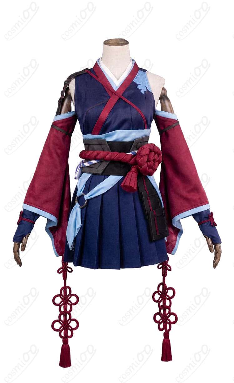 ファレノプシス勝負服コスプレ衣装の正面デザインと和装風シルエット