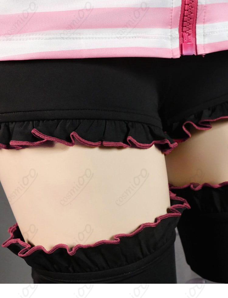 玉藻の前コスプレ用ショートパンツの装飾ディテール