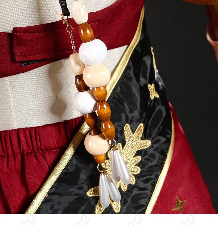 ドゥルガー第二再臨コスプレ衣装の配色と縫製部分