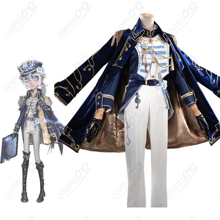 IdentityV 第五人格の画家エドガー・ワルデン人物イメージと交響挽歌コスプレ衣装の比較