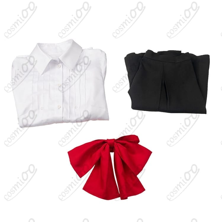 ペルソナ３ リロード 桐条美鶴 月光館学園制服 コスプレ衣装｜薄手で着脱しやすい３点セット - 6枚目の画像