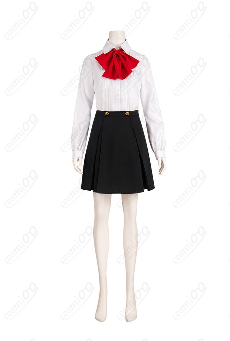 桐条美鶴の月光館学園制服コスプレ衣装を正面から見たデザイン