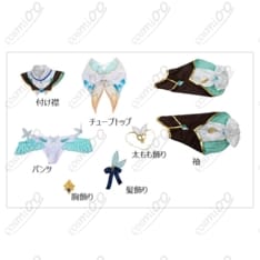 崩壊：スターレイル ホタル 水着Ver.コスプレ衣装｜軽やかな着心地と高再現度 - 6枚目の画像（サムネイル）