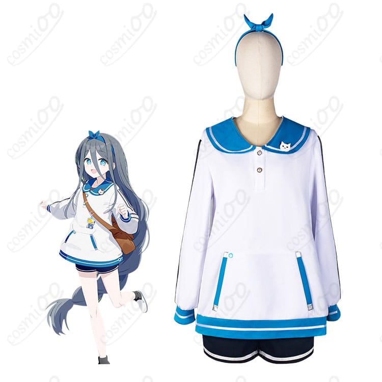 ブルーアーカイブ 天童アリスのキャラクターイメージとゲーム開発部通常衣装の商品比較