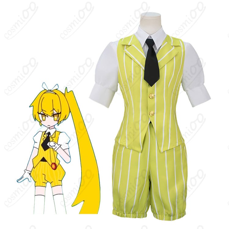 メズマライザー 亞北ネル風コスプレ衣装のキャラクターイメージと商品構成