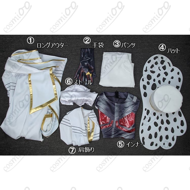 Limbus Company ホンル 蜘蛛の巣・薬指の親方衣装｜再現度重視の6種セット - 8枚目の画像