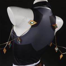 オーバーウォッチ（OW）ドミナ通常衣装 コスプレ衣装｜着脱しやすい装飾セット - 4枚目の画像（サムネイル）