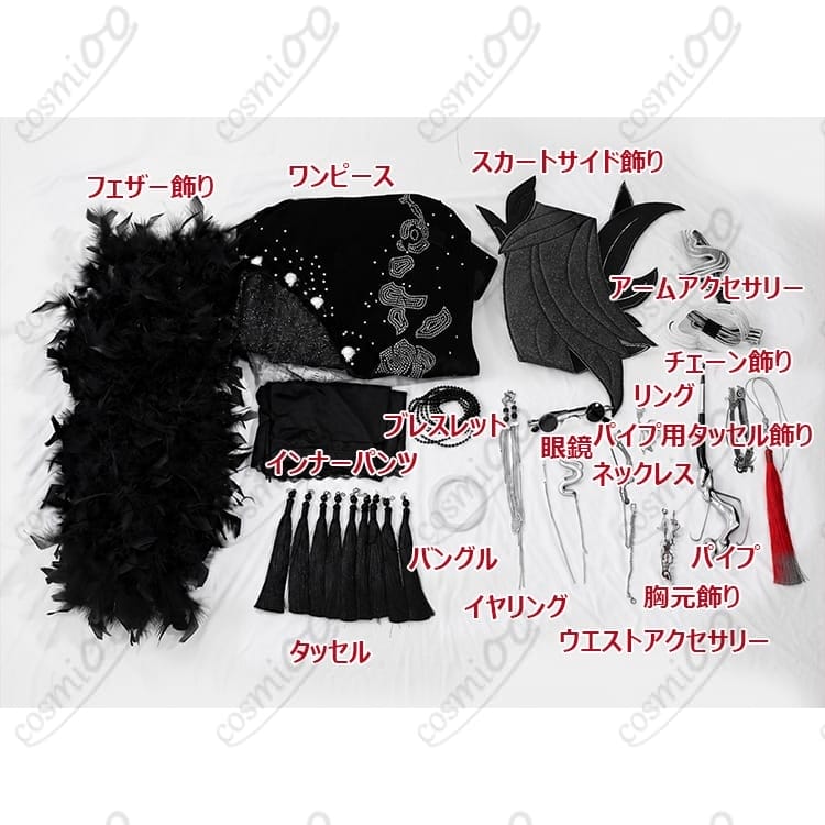 無期迷途 カメリアン「儚い浮世」コスプレ衣装｜薄手で着やすく再現度重視 - 4枚目の画像