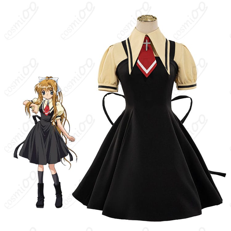 『AIR』神尾観鈴のキャラクターイメージと夏服制服コスプレ衣装の比較